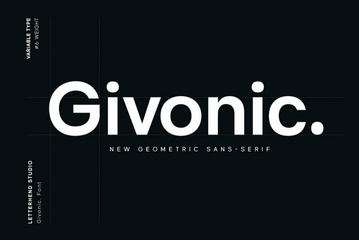 Givonic - Variable Font Font Download