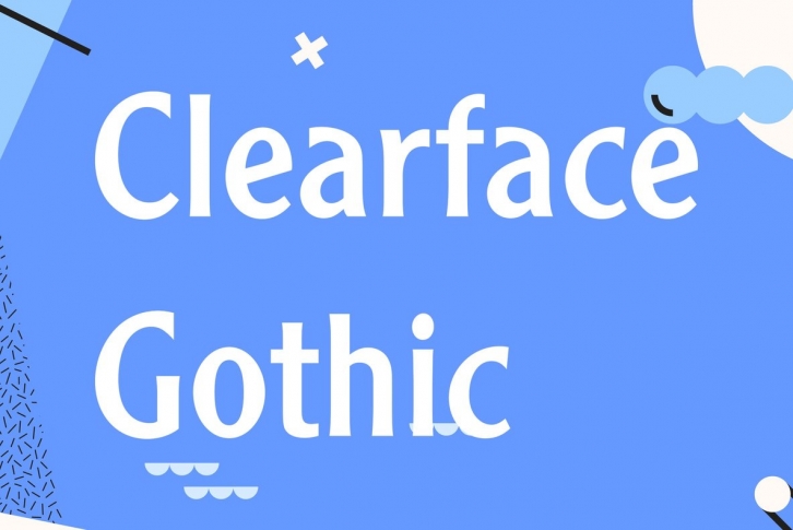 Clearface Gothic Font Font Download