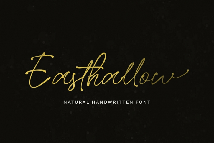 Easthallow Font Font Download