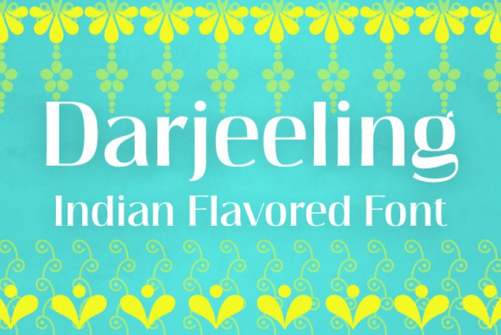 Darjeeling Font Font Download