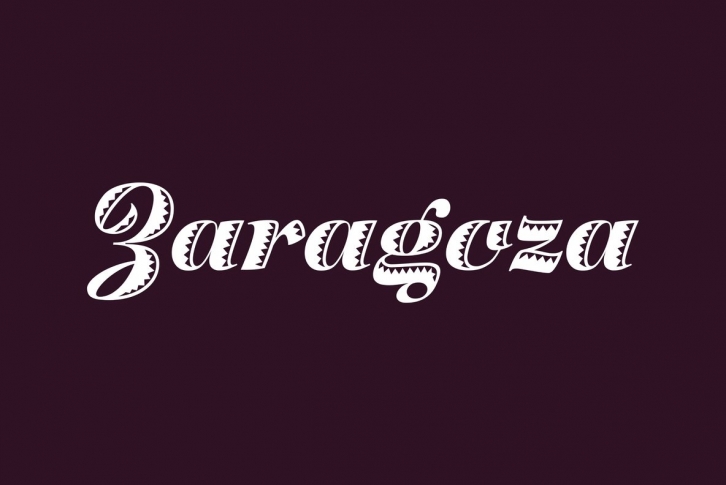 Zaragoza Font Font Download