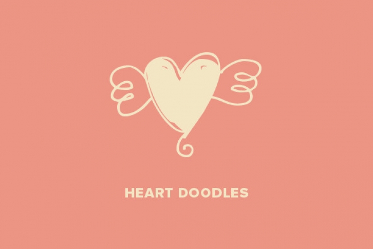Heart Doodles Font Font Download