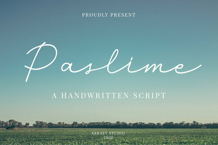 Paslime Font Font Download