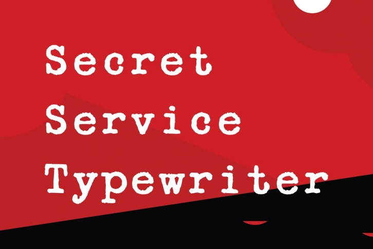 Secret Service Typewriter Font Font Download