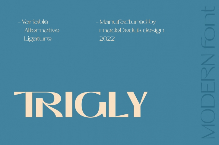 Trigly Font Font Download