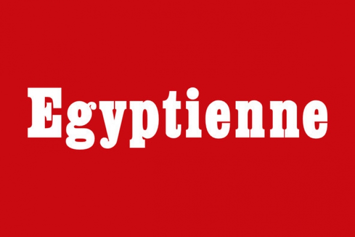 Egyptienne Font Font Download