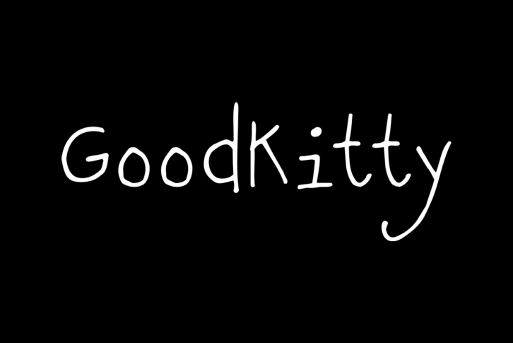 Good Kitty Font Font Download