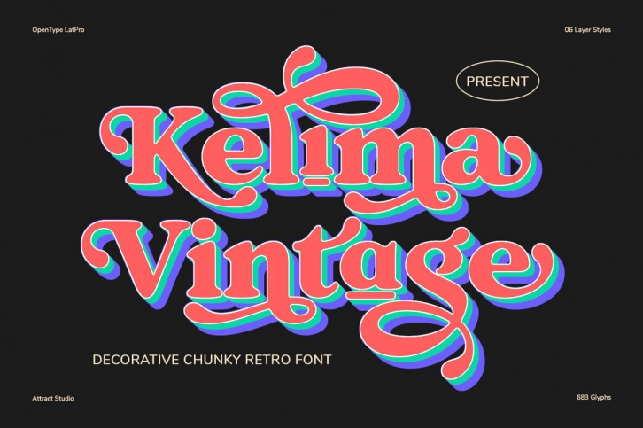 Kelima Vintage Font Font Download