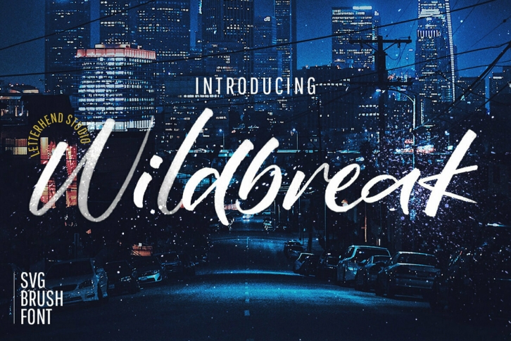 Wildbreak SVG Font Font Download