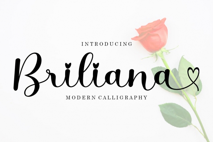 Briliana Font Font Download