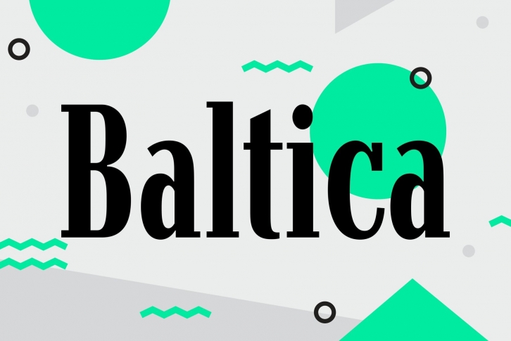 Baltica Font Font Download