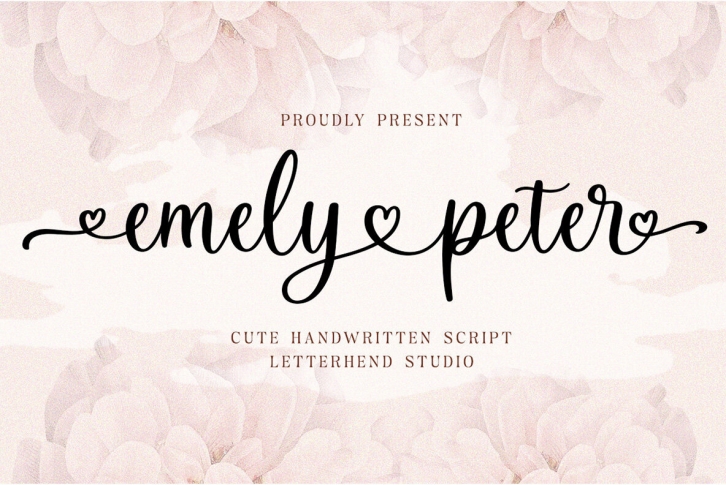 Emely and Peter Font Font Download