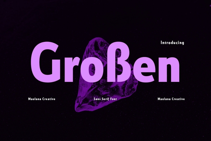 Grossen Font Font Download