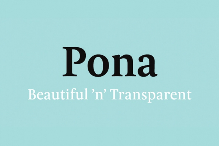 Pona Font Font Download
