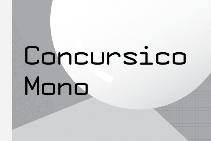 Concursico Mono Font Font Download