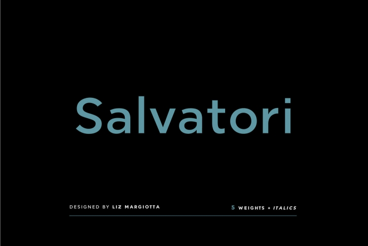 Salvatori Font Font Download