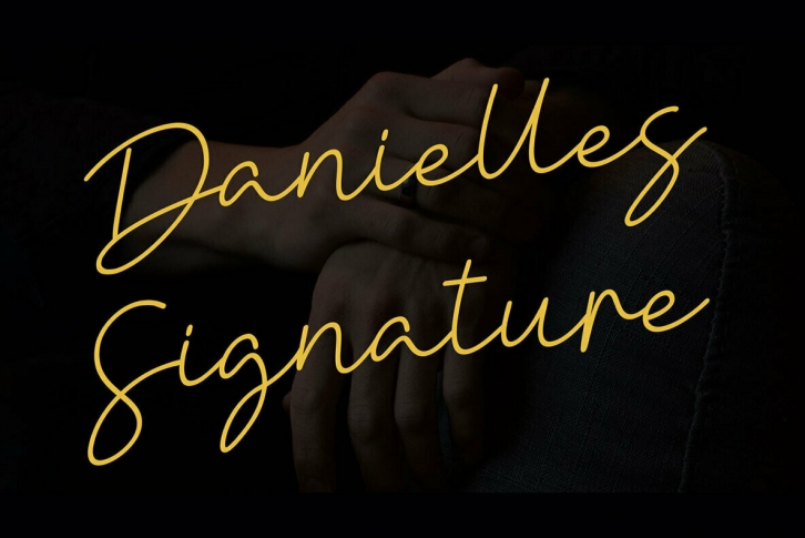 Danielles Font Font Download