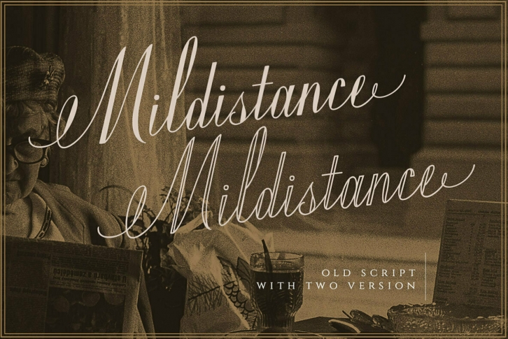 Mildistance Font Font Download