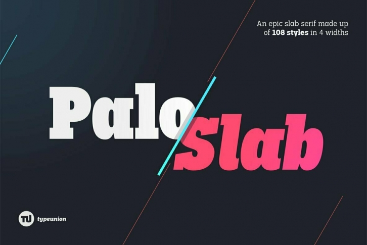 Palo Slab Font Font Download