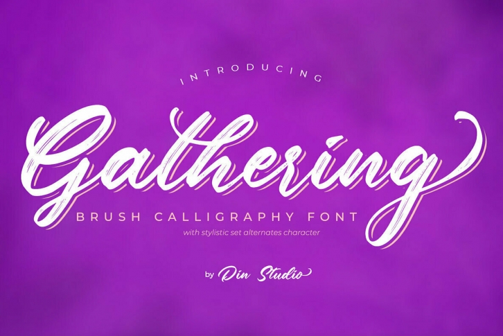 Gathering Font Font Download