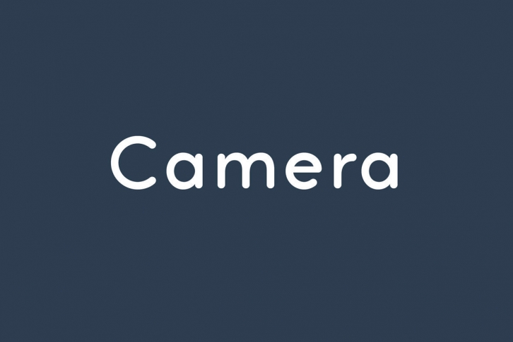 Camera Font Font Download