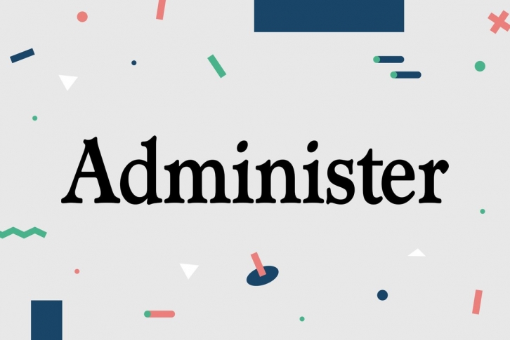 Administer Font Font Download