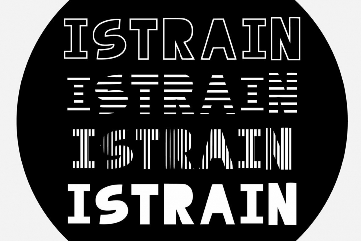 iStrain Font Font Download