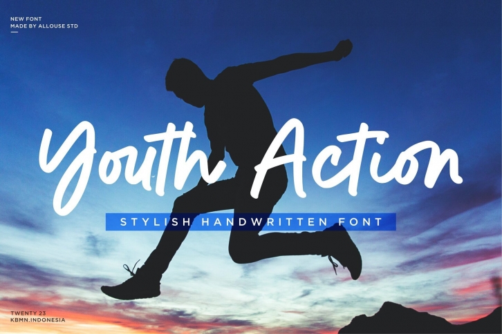 Youth Action Font Font Download