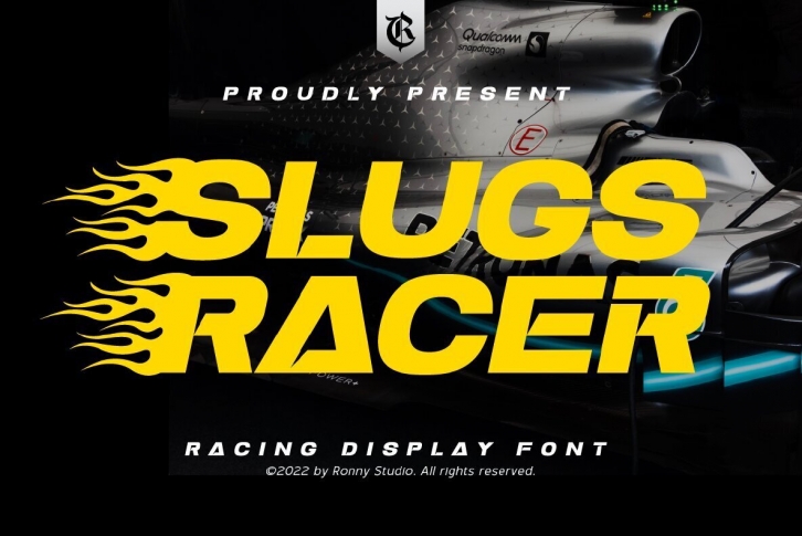 Slugs Racer Font Font Download