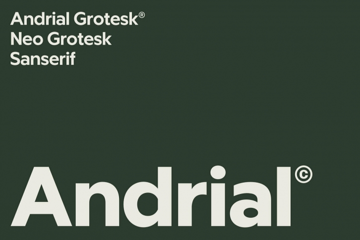 Andrial Font Font Download