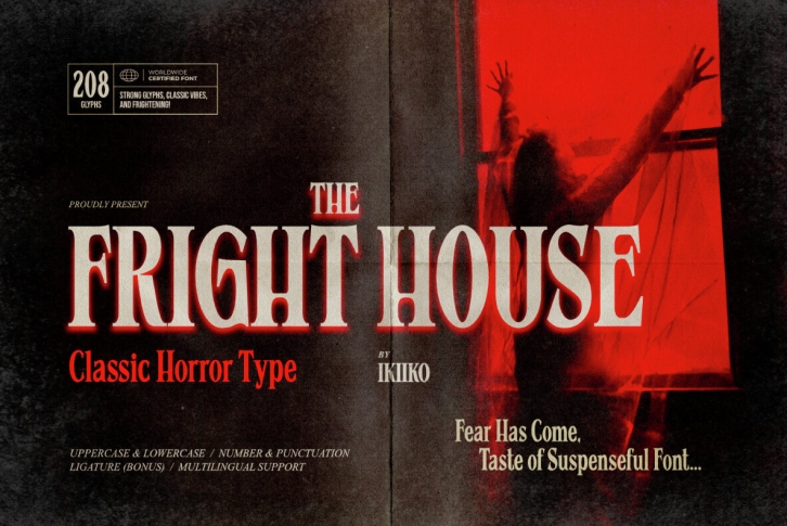 The Fright House Font Font Download