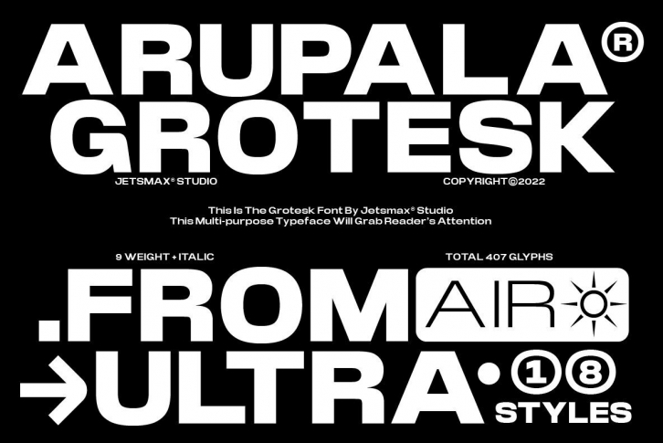 Arupala Grotesk Font Font Download