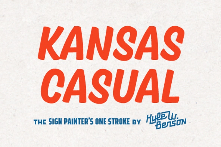 Kansas Casual Font Font Download