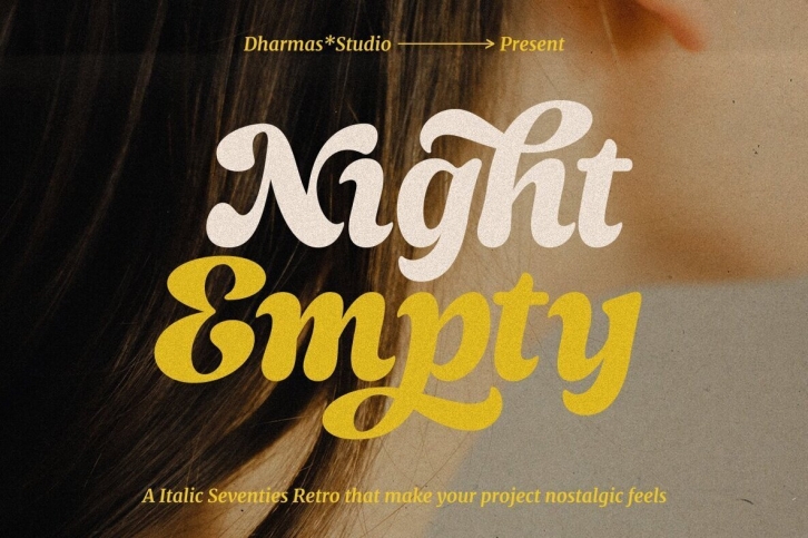 Night Empty Font Font Download