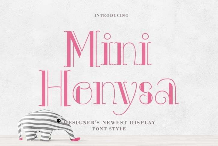 Mini Honysa Font Font Download