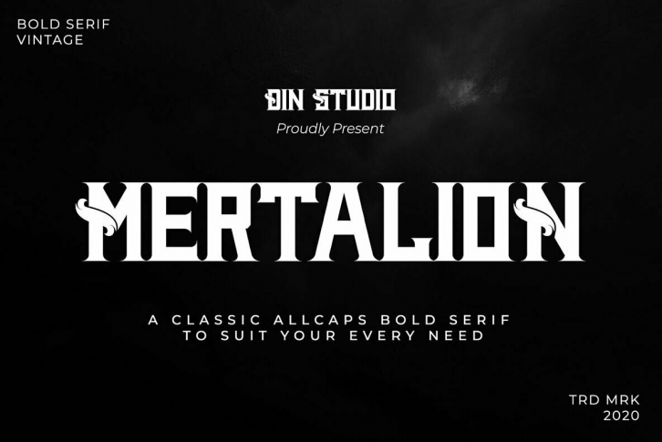 Mertalion Font Font Download