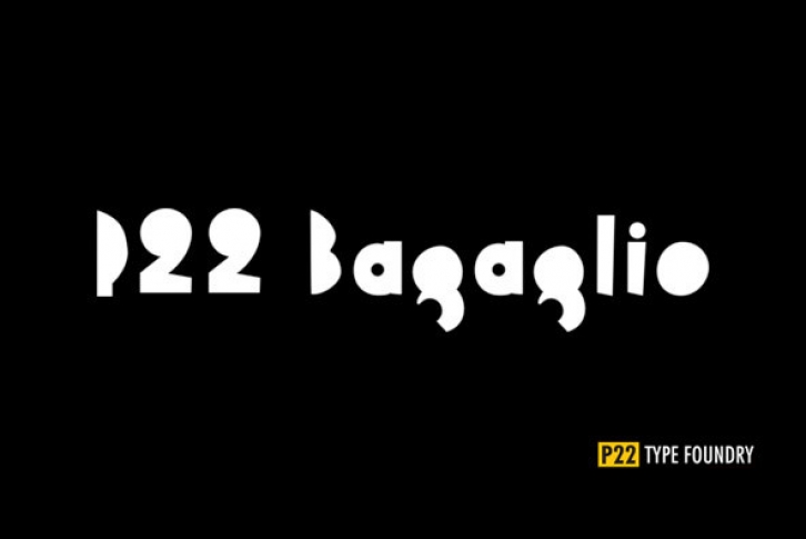 P22 Bagaglio Font Font Download