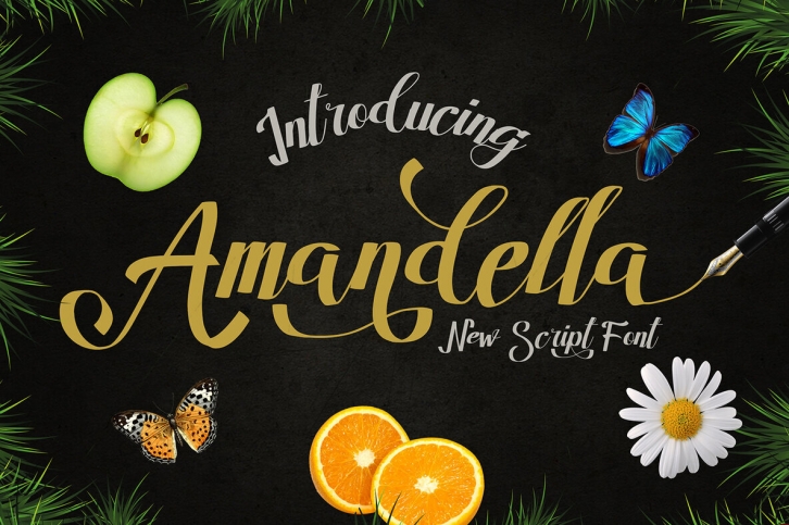 Amandella Font Font Download