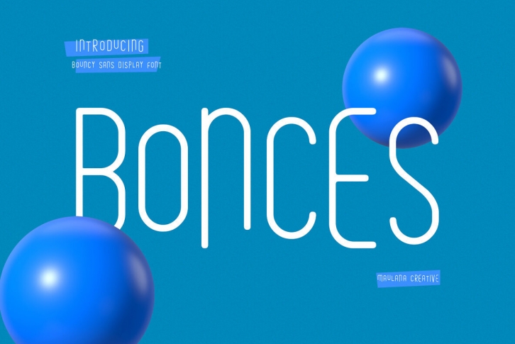 Bonces Font Font Download