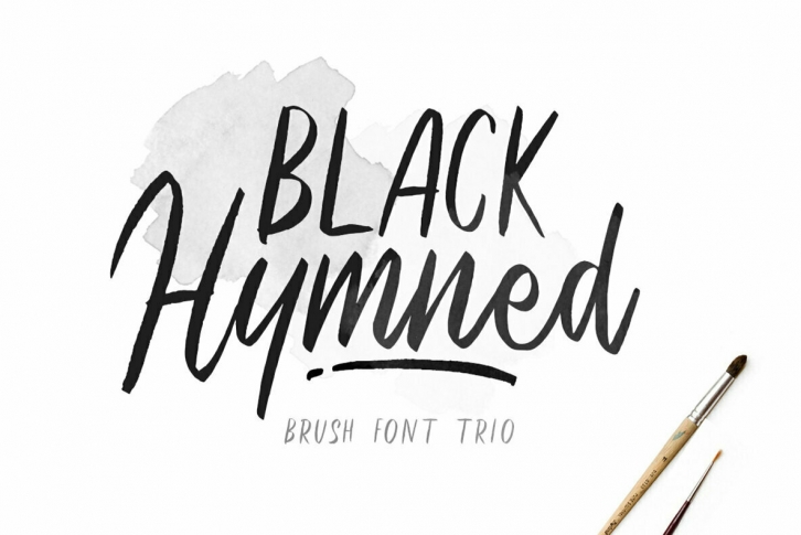 Black Hymned Font Font Download