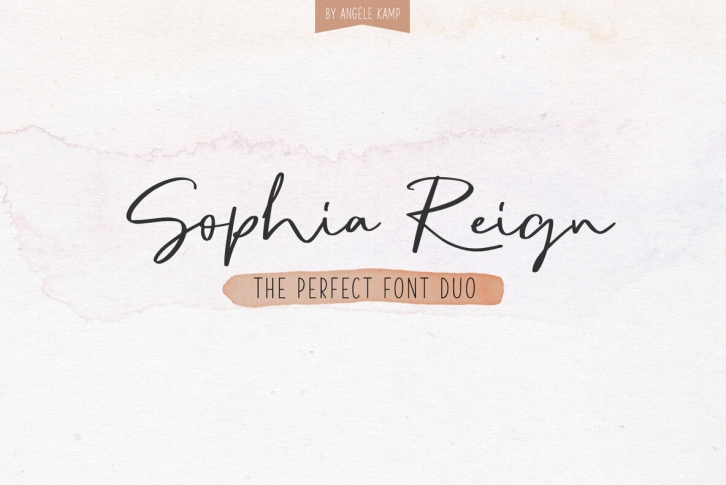 Sophia Reign Duo Font Download