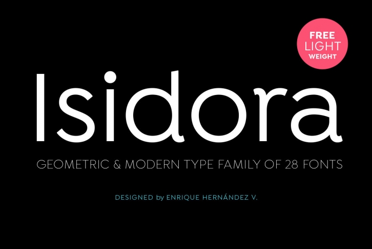 Isidora Font Font Download