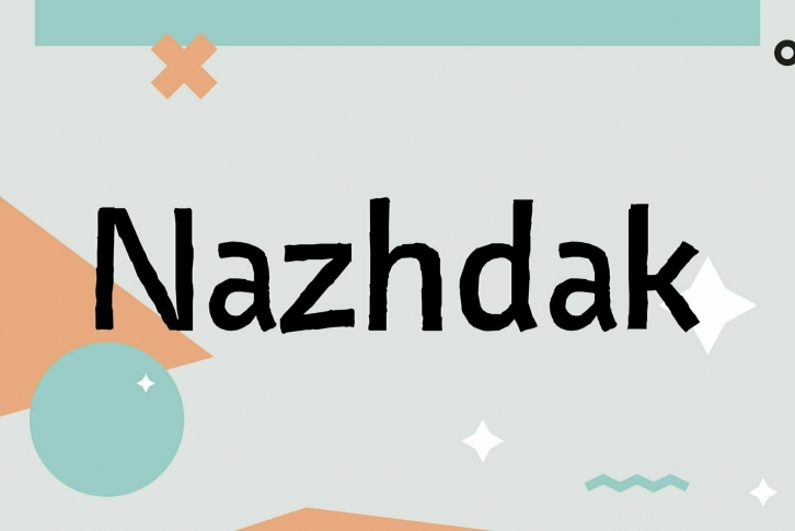 Nazhdak Font Font Download