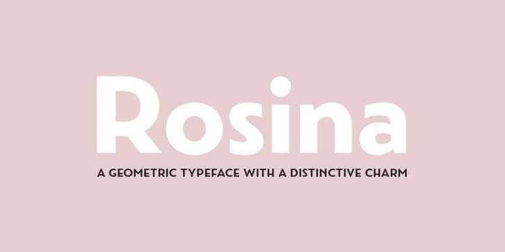 Rosina Font Font Download