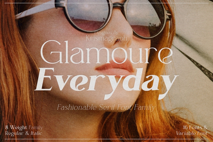 Glamoure Everyday Font Font Download