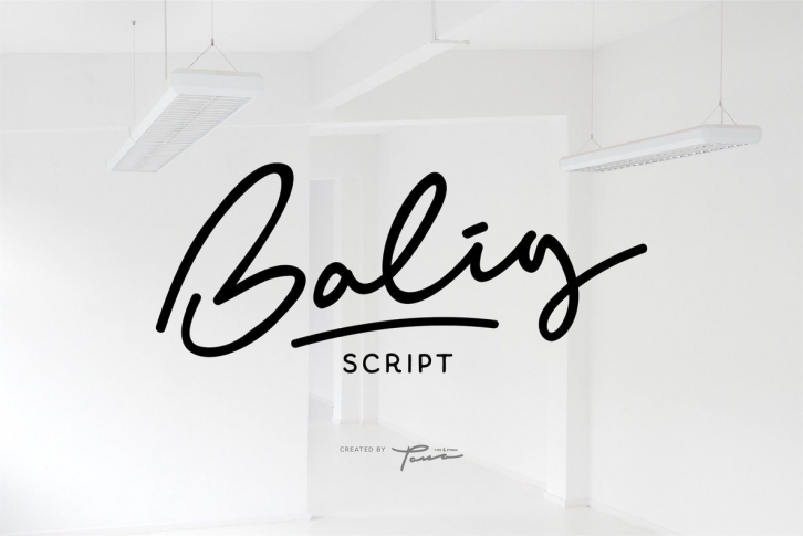 Balig Script Font Font Download
