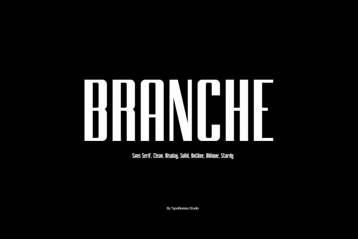 BRANCHE Font Font Download