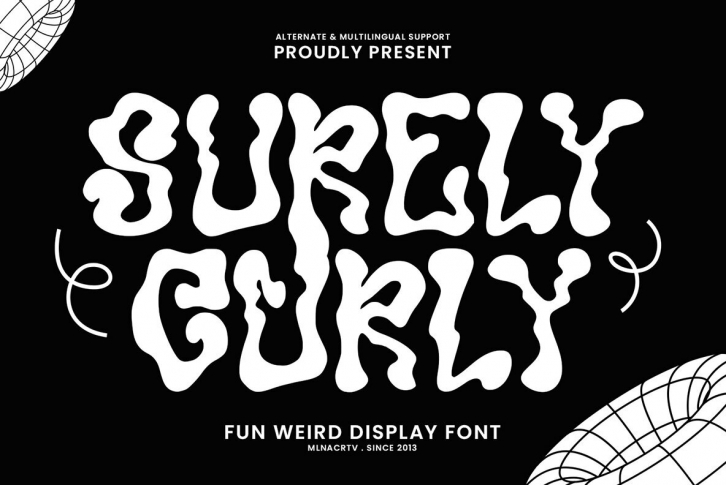 Surely Curly Font Font Download
