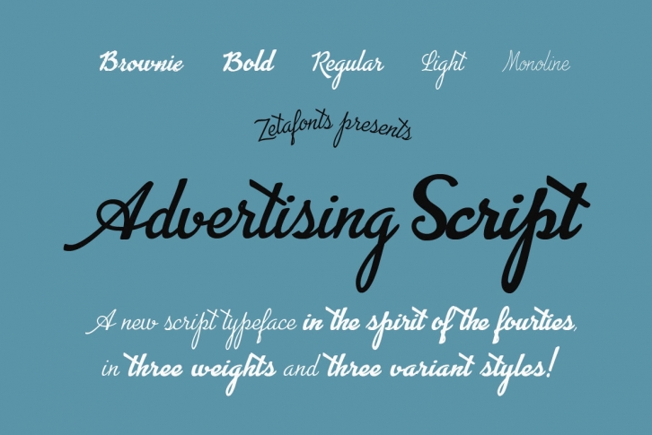 Advertising Script Font Font Download