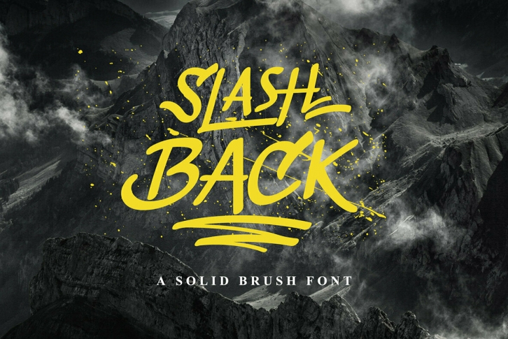 Slashback Font Font Download